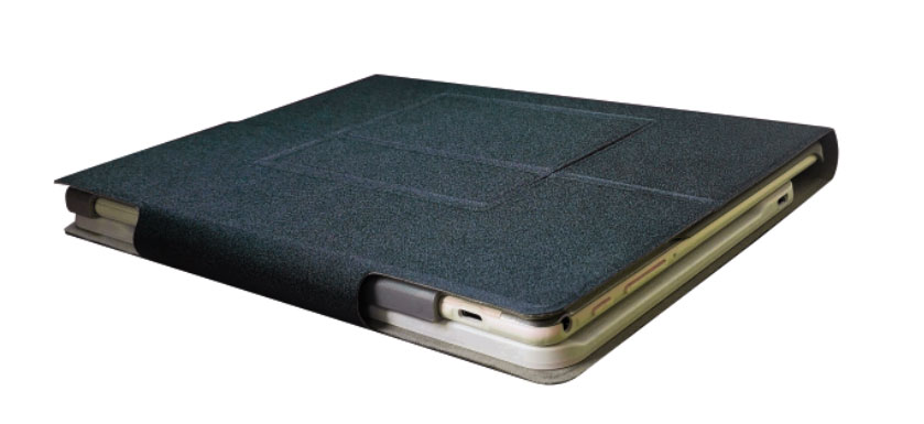 black tablet cover